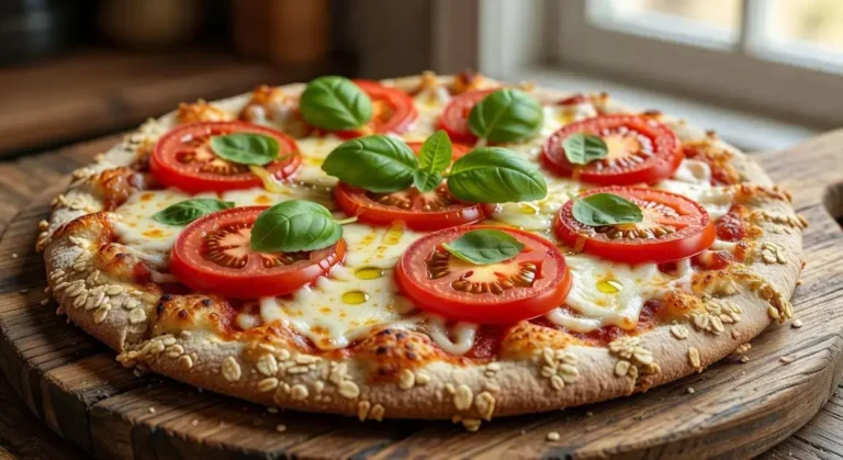 pizza de aveia