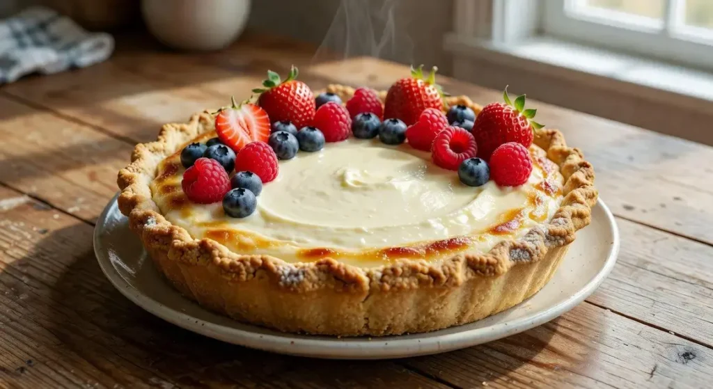 Receita de torta com cream cheese