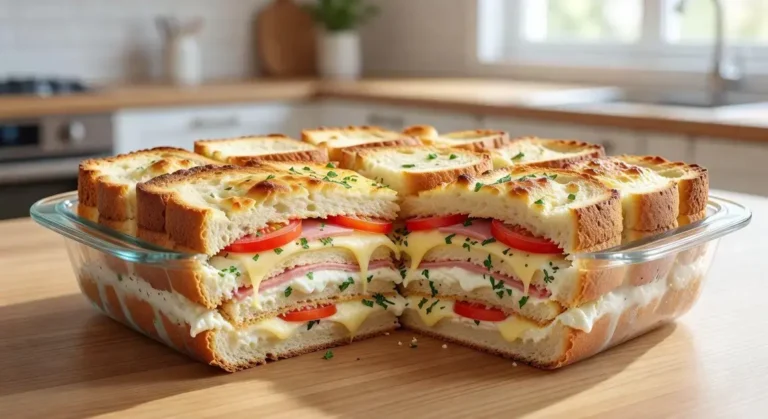 torta salgada de pão de forma