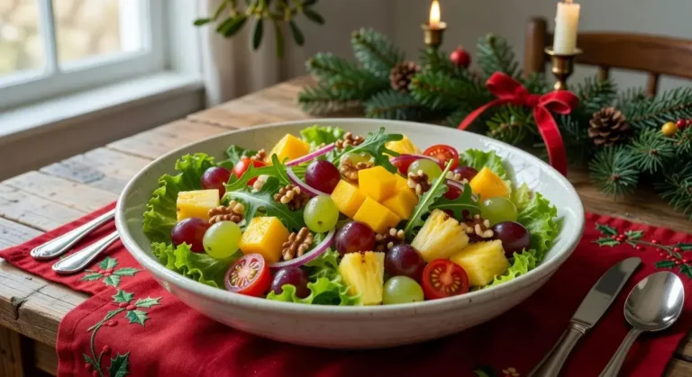 Receita de salada natalina