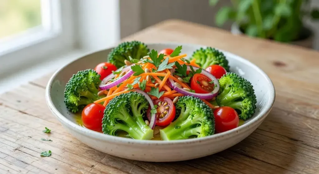salada de brócolis