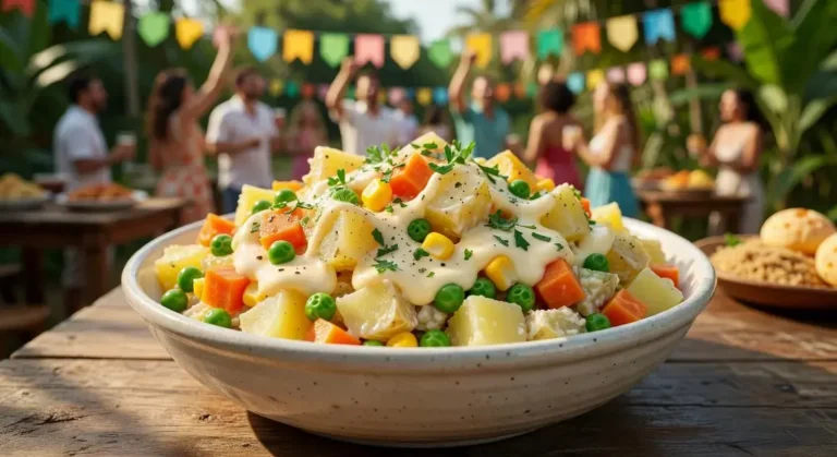 salada de maionese para churrasco