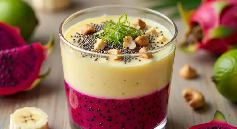 Sobremesa de pitaya